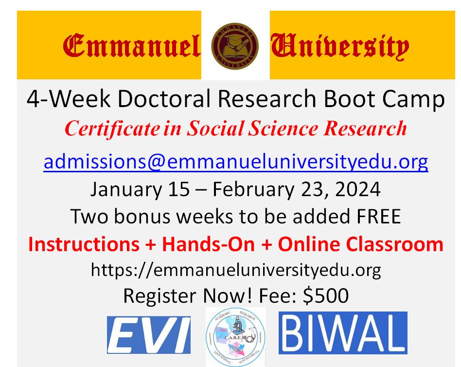 Research Boot Camp